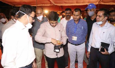 रीट परीक्षा: जिला कलेक्टर मेहता ने देर रात देखी व्यवस्थाएं