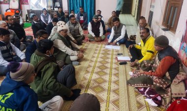 सात दिवसीय मेले की तैयारियों को लेकर बैठक संम्पन