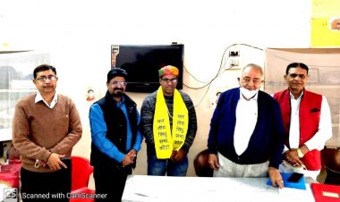 भारतीय सिंधु सभा युवा प्रकोष्ठ अध्यक्ष बनने पर किशोर सिधवानी का  सम्मान