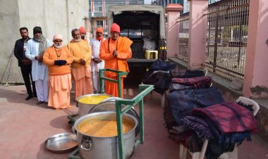 निराश्रितों के लिए हरि शेवा धाम उदासीन  की अनूठी सेवा