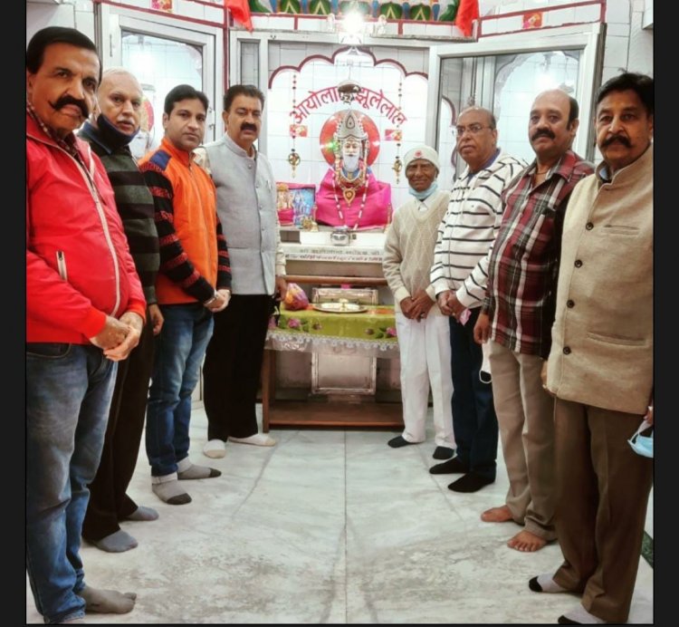 झूलेलाल मंदिर में लगा बाल संस्कार शिविर