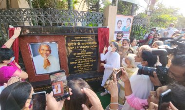 'जय झूलेलाल' के जयकारों के साथ दादा जेपी वासवानी की स्मृति में बने चौक का हुआ उदघाटन