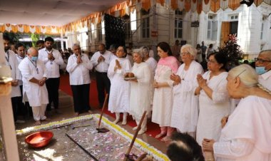 दादा वासवानी की पवित्र समाधि के लिए किया भूमि पूजन