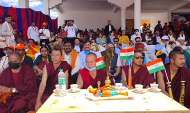 हरियाली व स्वच्छता का संकल्प लेकर 26वीं सिन्धु दर्शन तीर्थयात्रा लेह लद्धाख में सम्पन्न