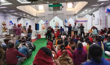 सत्संग, कीर्तन ,भंडारा कर मनाई संत कंवर राम साहिब की बरसी