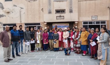 सिन्धी लैंग्वेज लर्निंग कोर्स की परीक्षा सम्पन्न