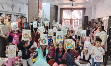 भारतीय सिंधु सभा ने आयोजित की रंग भरो प्रतियोगिता