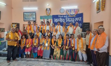 सिंधी भाषा दिवस पर हुआ सिंधी एडवांस डिप्लोमा विद्यार्थियों का सम्मान