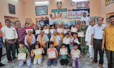 सिन्धी गुरुजनों की मेहनत लायी रंग,100 से अधिक बच्चों ने बाल संस्कार शिविर में लिया भाग