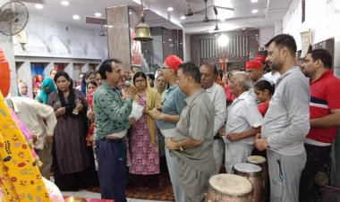दो दिवसीय चंद्र दर्शन उत्सव झूलेलाल मंदिर रथखाना में धूमधाम से मनाया