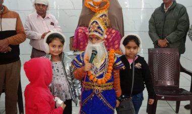 नव वर्ष आगमन पर  पर सिंधी समाज का विश्व जूनियर सिंधी किड्स बहराना कार्यक्रम का आयोजन